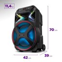 Ver imagem 2 de Caixa Amplificada Connect Lights 700w Rms Bivolt Cm-700 Mondial