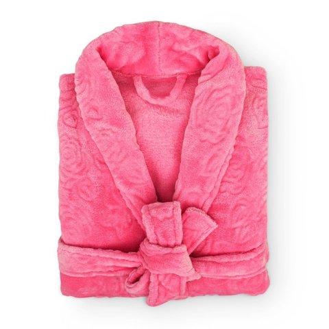 Roupão Adulto Microfibra Flannel Appel Feminino Lady Azaleia Novo