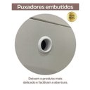 Ver imagem 5 de Kit 3 Peças com Escrivaninha Sky, Armário Baixo e Gaveteiro Day