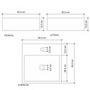 Ver imagem 3 de Cuba para Banheiro com Apoio para Torneira Onix Newstone Venturi