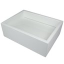 Ver imagem 4 de Cuba para Banheiro sem Apoio para Torneira Fundo Oculto Quartzo Newstone Venturi