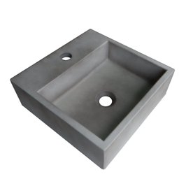 Cuba Para Banheiro com Apoio Para Torneira Topazio Newstone Venturi - 1