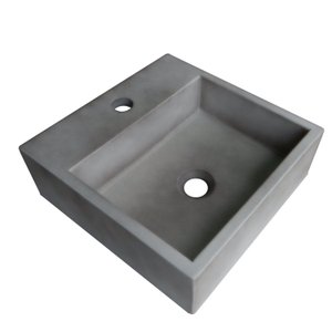 Cuba Para Banheiro com Apoio Para Torneira Topazio Newstone Venturi