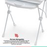 Kit Banheira Banho Bebê Galzerano Classic 20L + Suporte com Trocador + Redutor + Saboneteira - Branc - 5