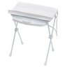 Kit Banheira Banho Bebê Galzerano Classic 20L + Suporte com Trocador + Redutor + Saboneteira - Branc - 1