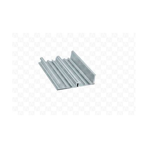 (04) Perfil Divisor 2003 Lumino Alternativa Anodizado Fosco