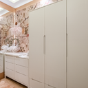 Ver imagem 3 de Guarda Roupa Infantil Quater 3 Portas Linha Cozy Branco Fosco