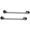 Alça Apoio 40cm Aço Inox Kit 2 Uni Barra Suporte Anti Queda Idoso Gestante Cadeirante Pcd Crianças B - 1