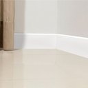 Ver imagem 2 de Kit Rodapé de MDF 15 Barras Frisadas de 10CMX2,40m Rende 36 Metros Branco Moldufama