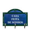 Ver imagem 1 de Porta Chaves Casa Feita de Sonhos