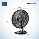 Ver imagem 3 de Ventilador 50cm Super Turbo 8 Pás 150w 220v Vtx-50-8p Mondial