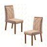 Cadeiras para Mesa de Jantar Estofada - Zurique - Art Salas - 1