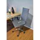 Ver imagem 3 de Kit 6 Cadeiras de Escritório Presidente Esteirinha em Corino Sevilha