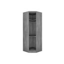 Ver imagem 4 de Modulado de Quarto Closet de Canto Oblíquo Rizon/linea C/ 1 Porta Neve - Novo Horizonte