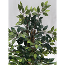 Ver imagem 3 de Planta Artificial Ficus Golden Luxo Realista Folhagem