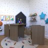 Conjunto Infantil com 1 Mesa e 2 Banquetas - 9