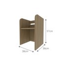 Ver imagem 6 de Conjunto Infantil com 1 Mesa e 2 Banquetas