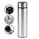 Ver imagem 3 de 02 Garrafas Térmica Squeeze Medidor Temperatura 500ml Inox