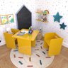 Conjunto Infantil com 1 Mesa e 2 Banquetas - 2