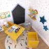 Conjunto Infantil com 1 Mesa e 2 Banquetas - 9