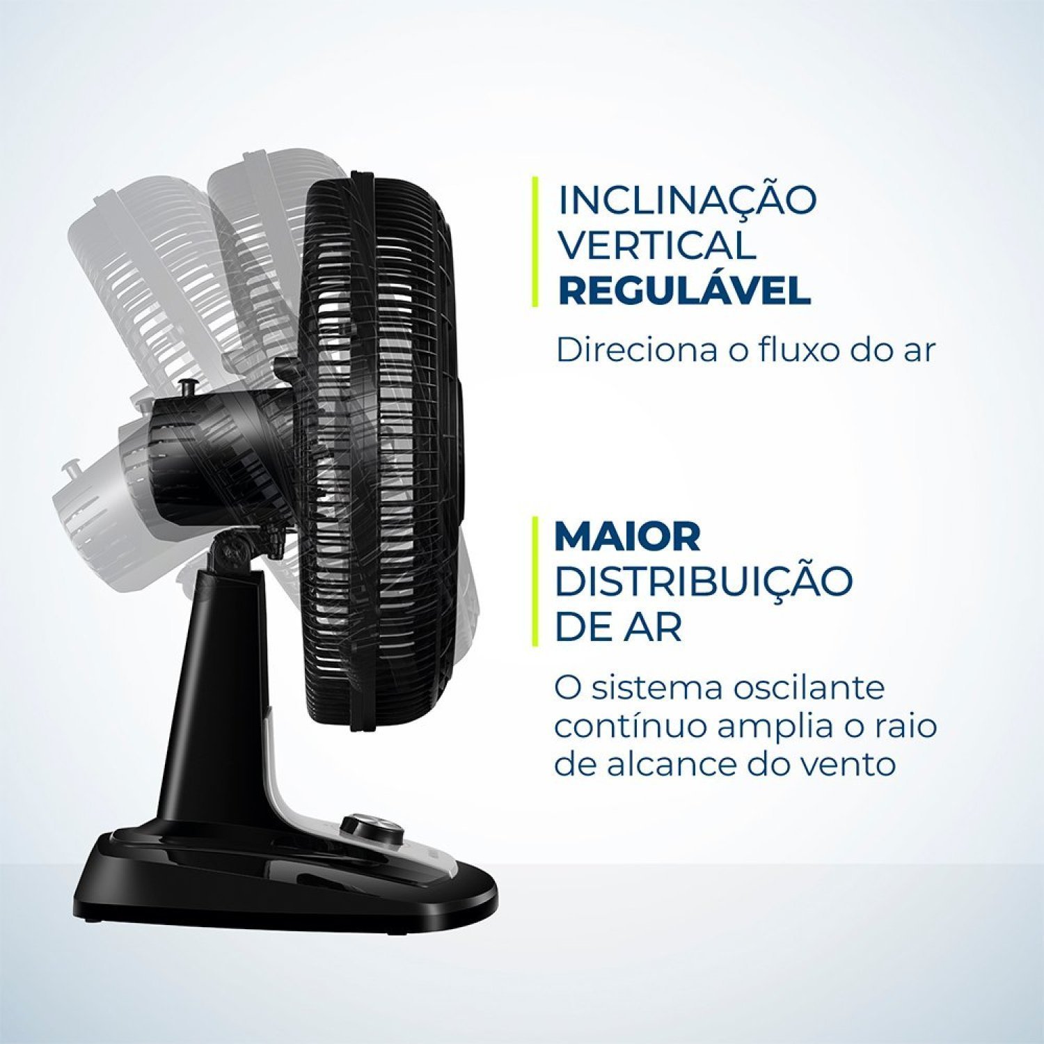 Ventilador 40cm Turbo 8 Pás Control 140w 220v Vtx-40-8p-cr Mondial - 7