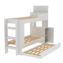 Ver imagem 4 de Treliche com Cama Auxiliar Baú Escadas Armário 240cm Tecnomóbili