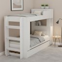 Ver imagem 5 de Treliche com Cama Auxiliar Baú Escadas Armário 240cm Tecnomóbili