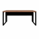 Ver imagem 2 de Mesa Escrivaninha Escritório 1,50m X 0,70m Pés Metal F5