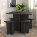 Ver imagem 6 de Conjunto Canto Alemão com Mesa e 4 Banquetas Hecol Móveis