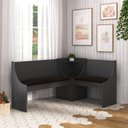 Ver imagem 2 de Conjunto Canto Alemão com Mesa e 4 Banquetas Hecol Móveis