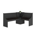 Ver imagem 4 de Conjunto Canto Alemão com Mesa e 4 Banquetas Hecol Móveis