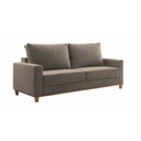 Ver imagem 2 de Kit Sofá Living 3 Lugares 1,80M Poltrona Veludo Alpino