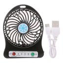 Ver imagem 1 de Mini Ventilador Handy Mini Fan Portátil de Mão Usb Recarregável C/bateria Preto