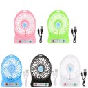 Ver imagem 2 de Mini Ventilador Handy Mini Fan Portátil de Mão Usb Recarregável C/bateria Preto