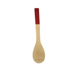 Kit 4 Colheres Utensílios Ecológico Culinário Madeira Bambu com Cabo de Silicone - 3 Kit 4 Colheres Utensílios Ecológico Culinário Madeira Bambu com Cabo de Silicone - 3