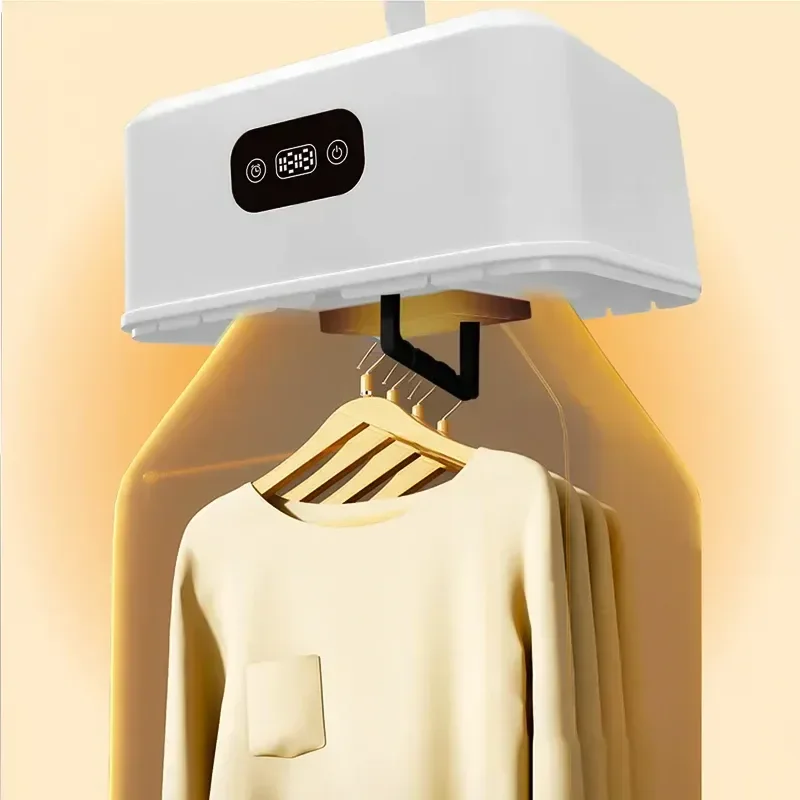 Super Secadora Roupa Portátil Ar Quente Luz Uv Antibactéria 110v Mini Elétrica Cortina Pendurar Seca - 10