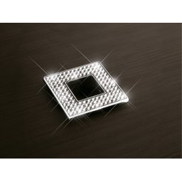 Puxador Square sem Fundo 38mm 122 Cr/diamond Zen - 2