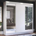 Ver imagem 1 de Guarda-roupa Casal Madesa Istambul 3 Portas de Correr com Espelhos 3 Gavetas
