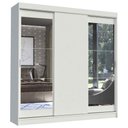 Ver imagem 2 de Guarda-roupa Casal Madesa Istambul 3 Portas de Correr com Espelhos 3 Gavetas