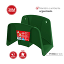 Ver imagem 2 de Suporte Fixo para até 30 Metros de Mangueira Cor Verde Durín