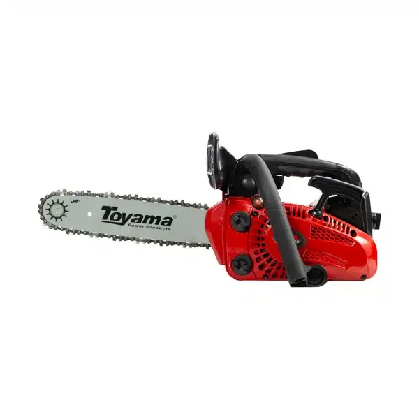 Moto Serra Pequena Toyama Tcs25x 12sn 25,4cc Motosserra a Gasolina 12" Super Leve P/ Poda de Arvores - 1