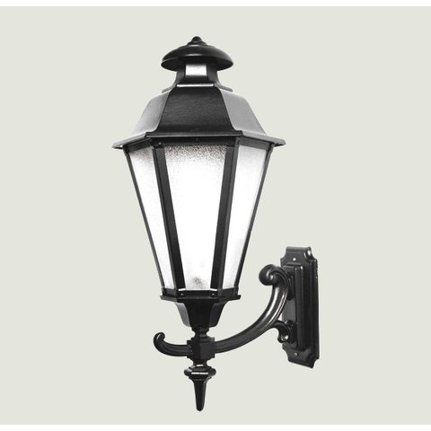 Arandela Aluminium Preto 1e27 55cm 1921 Incolustre