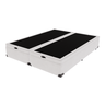 Cama Box com Baú Queen Size Branca Comfort Prime 158x198 - 1