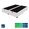 Cama Box com Baú Queen Size Branca Comfort Prime 158x198 - 3