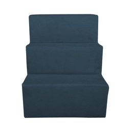 Escada Pet para Cães e Gatos Suede Azul Marinho Dal Poz Estofados - 2