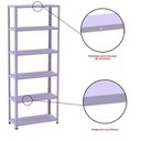 Ver imagem 7 de Estante de Estrutura Metálica com 6 Prateleiras 175cm(a)92acm(l)40cm(p) com Reforço Lilas