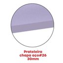 Ver imagem 5 de Estante de Estrutura Metálica com 6 Prateleiras 175cm(a)92acm(l)40cm(p) com Reforço Lilas