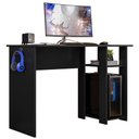 Ver imagem 1 de Mesa Gamer Retangular Neko Moderno sem Gavetas 108cm Preto Fosco Peternella Móveis