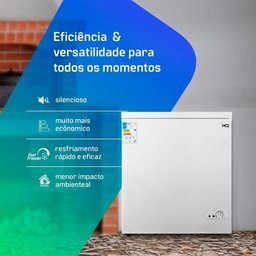 Freezer e Conservador Horizontal Hq 150 Litros Branco Bd-150q 220v - 6