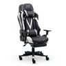 Cadeira Gamer Xt Racer Viking Series com Apoio de Pés Branco - 4